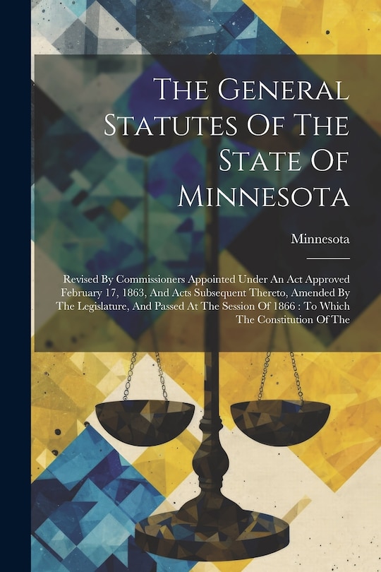 Couverture_The General Statutes Of The State Of Minnesota