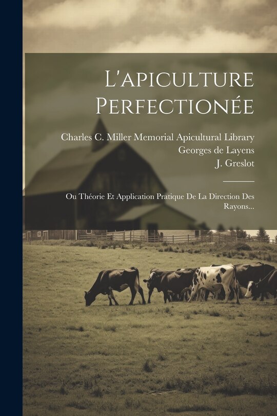 Front cover_L'apiculture Perfection&eacute;e