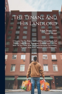 Front cover_The Tenant And His Landlord