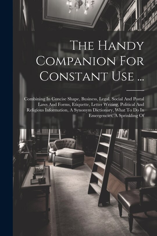 Couverture_The Handy Companion For Constant Use ...