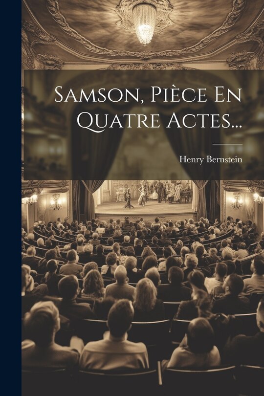 Front cover_Samson, Pièce En Quatre Actes...