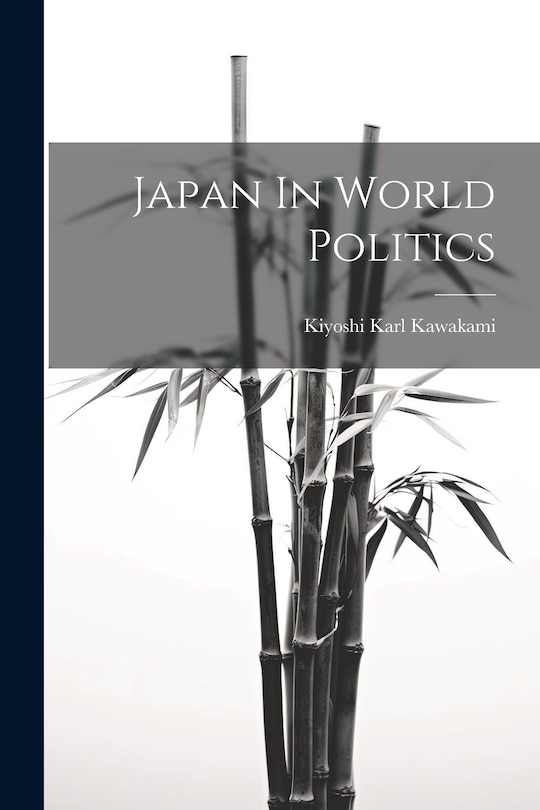Front cover_Japan In World Politics