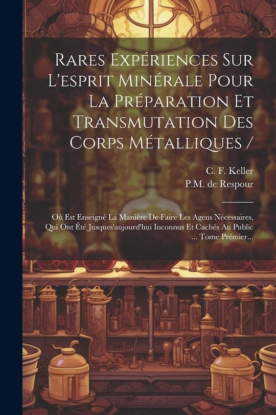 Front cover_Rares Expériences Sur L'esprit Minérale Pour La Préparation Et Transmutation Des Corps Métalliques /