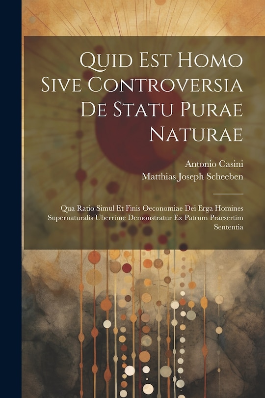 Couverture_Quid Est Homo Sive Controversia De Statu Purae Naturae