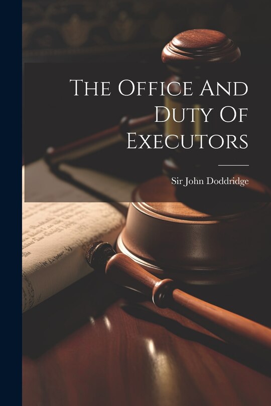 Couverture_The Office And Duty Of Executors