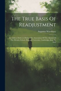Couverture_The True Basis Of Readjustment