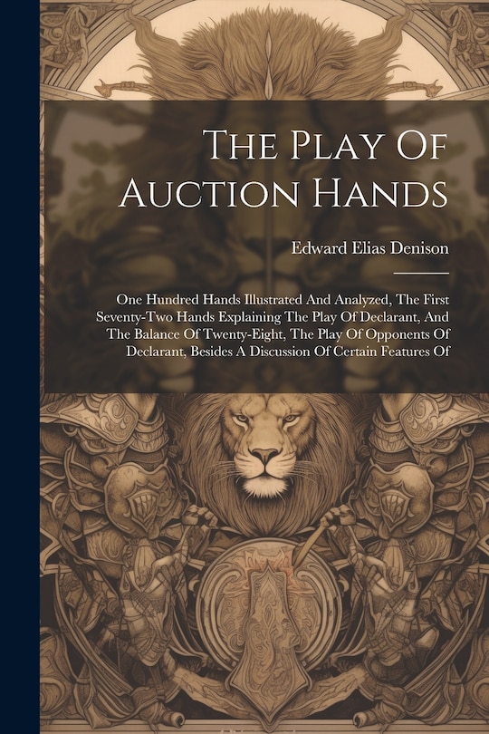 Couverture_The Play Of Auction Hands