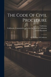 Couverture_The Code Of Civil Procedure