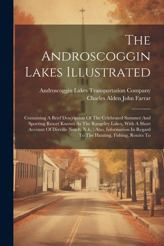 Couverture_The Androscoggin Lakes Illustrated