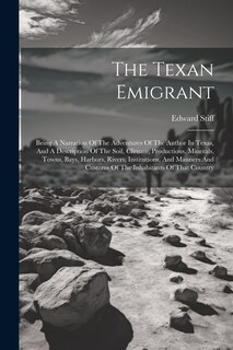 Front cover_The Texan Emigrant
