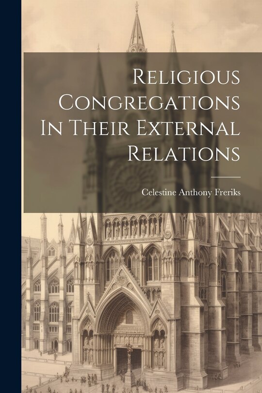Front cover_Religious Congregations In Their External Relations