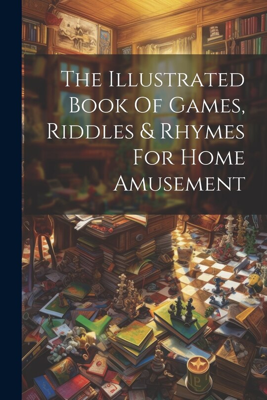 Front cover_The Illustrated Book Of Games, Riddles & Rhymes For Home Amusement