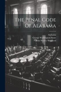 Front cover_The Penal Code Of Alabama