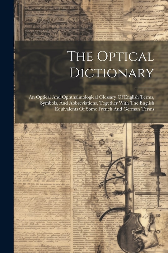 Front cover_The Optical Dictionary