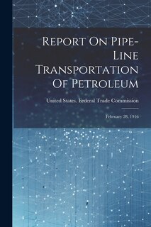 Front cover_Report On Pipe-line Transportation Of Petroleum