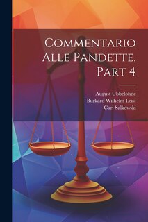 Front cover_Commentario Alle Pandette, Part 4