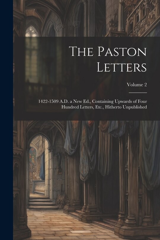 Couverture_The Paston Letters