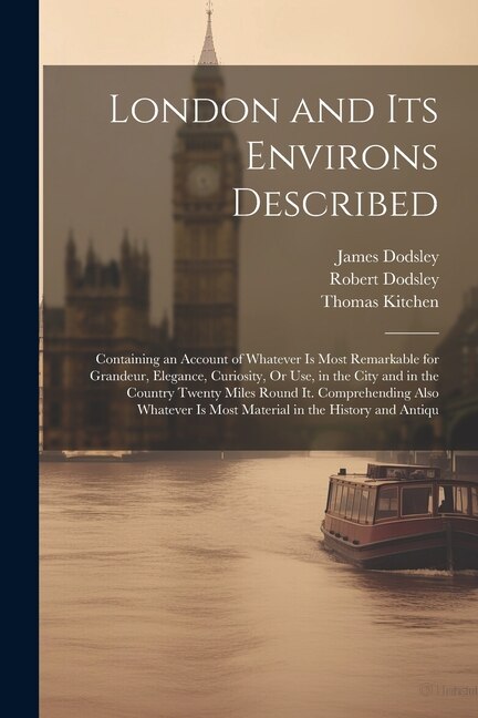 Front cover_London and Its Environs Described