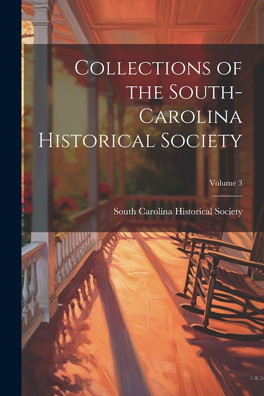 Front cover_Collections of the South-Carolina Historical Society; Volume 3