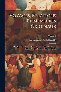 Front cover_Voyages, Relations Et Mémoires Originaux