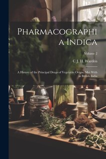 Front cover_Pharmacographia Indica