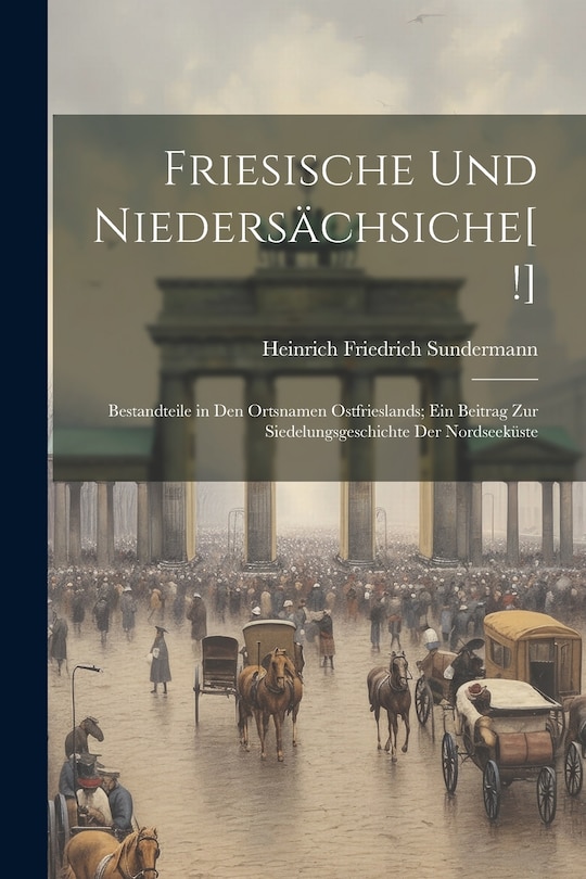 Front cover_Friesische Und Niedersächsiche[!]