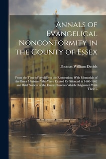 Front cover_Annals of Evangelical Nonconformity in the County of Essex