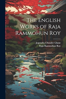 Couverture_The English Works of Raja Rammohun Roy