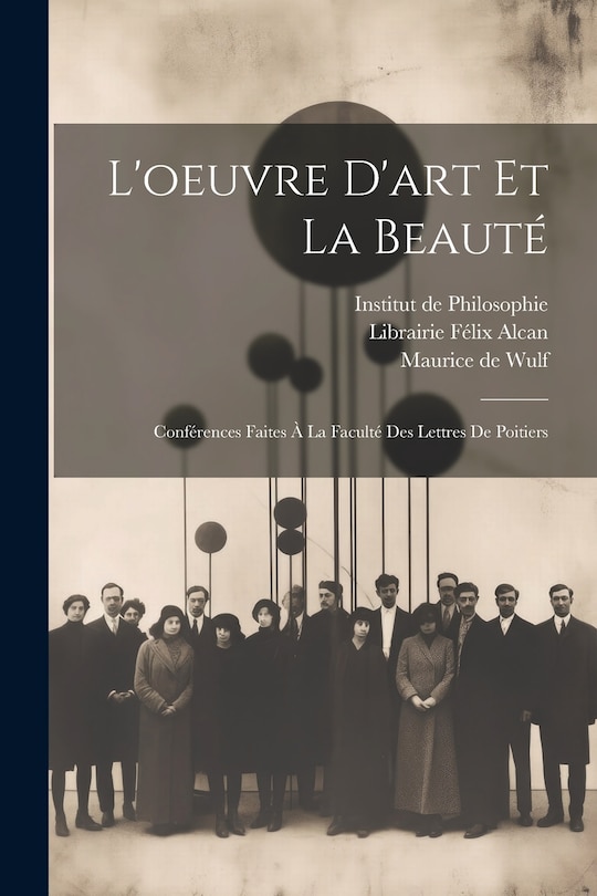 Couverture_L'oeuvre d'art et la Beauté