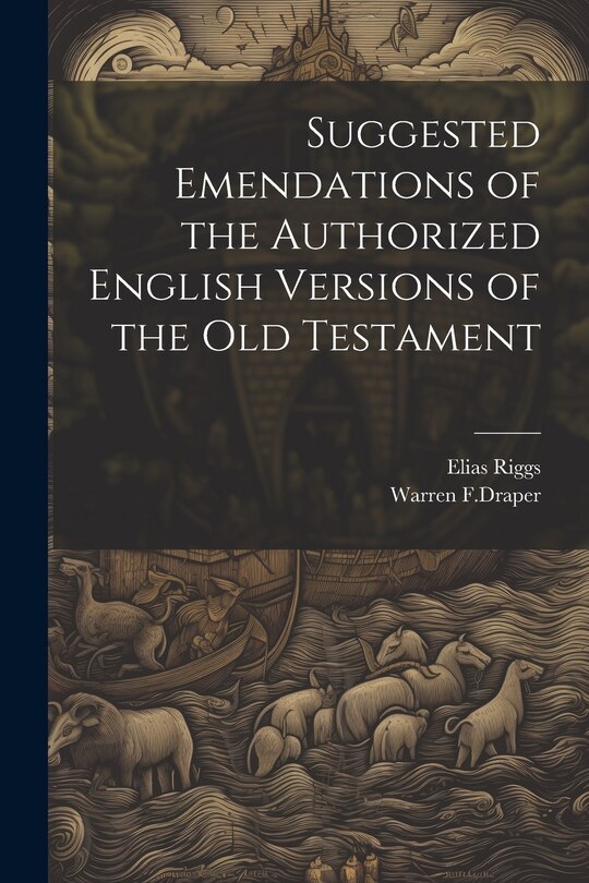 Couverture_Suggested Emendations of the Authorized English Versions of the Old Testament
