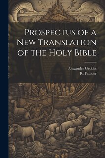 Front cover_Prospectus of a New Translation of the Holy Bible