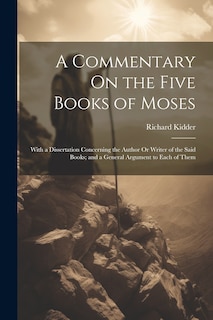 Front cover_A Commentary On the Five Books of Moses