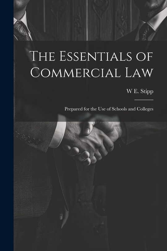Couverture_The Essentials of Commercial Law