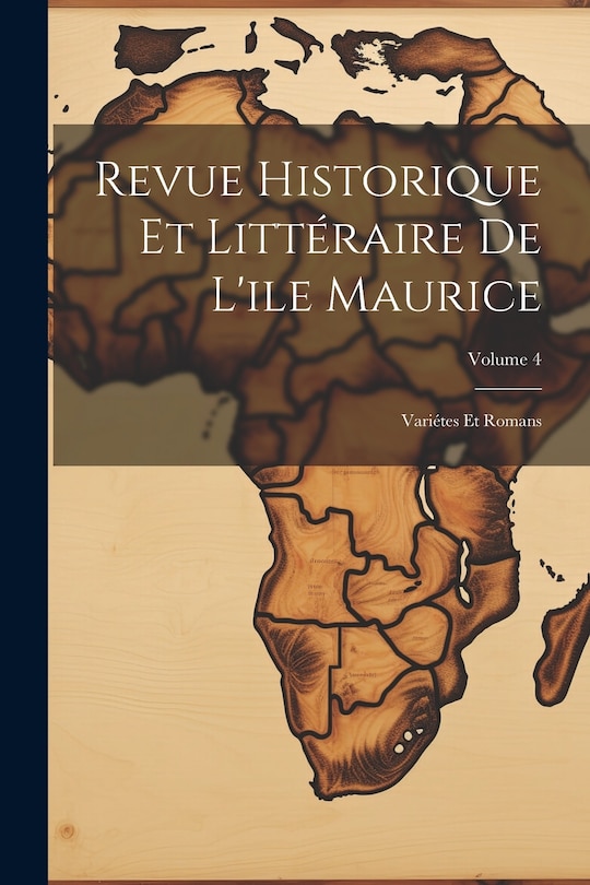Front cover_Revue Historique Et Littéraire De L'ile Maurice
