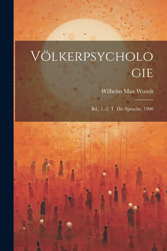Front cover_Völkerpsychologie