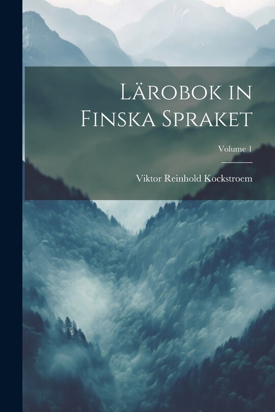 Front cover_Lärobok in Finska Spraket; Volume 1