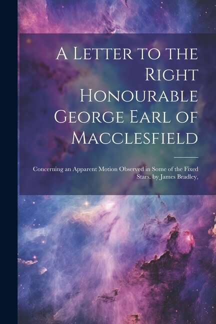 Couverture_A Letter to the Right Honourable George Earl of Macclesfield