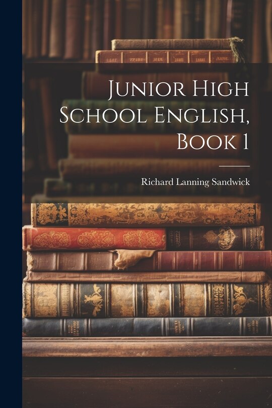 Couverture_Junior High School English, Book 1