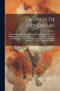 Couverture_Oeuvres De Condillac
