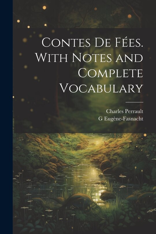 Front cover_Contes de fées. With notes and complete vocabulary