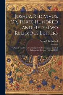 Front cover_Joshua Redivivus, Or, Three Hundred and Fifty-Two Religious Letters