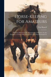 Front cover_Horse-keeping for Amateurs