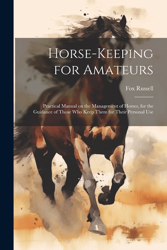 Front cover_Horse-keeping for Amateurs
