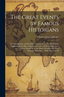 Front cover_The Great Events by Famous Historians
