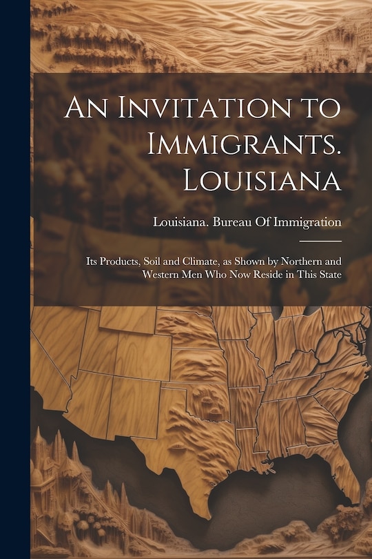 Couverture_An Invitation to Immigrants. Louisiana