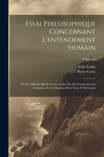 Couverture_Essai philosophique concernant l'entendement humain