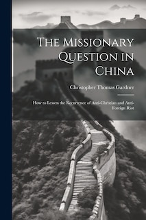 Couverture_The Missionary Question in China