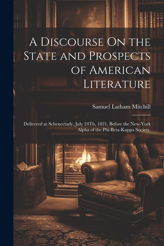 Front cover_A Discourse On the State and Prospects of American Literature