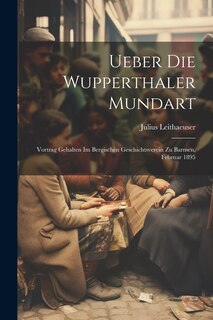 Front cover_Ueber Die Wupperthaler Mundart