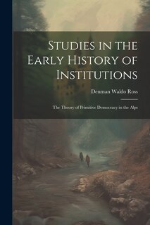 Couverture_Studies in the Early History of Institutions